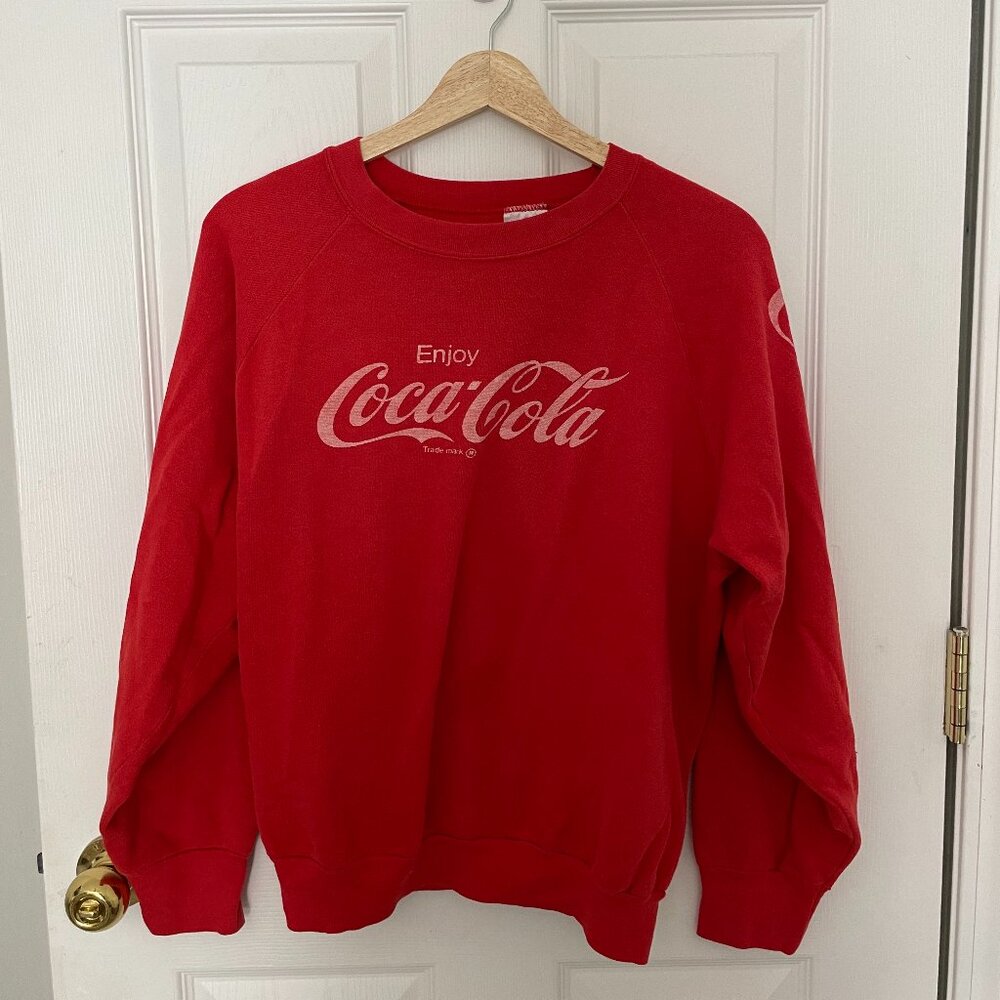 Vintage Coca Cola Sweatshirt Pullover